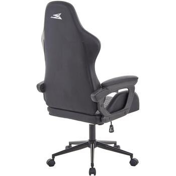 Baracuda Игровое кресло WHALE, 150кг, 90°–150°, PU + поролон, 1D подлокотники, черный/оранжевый (WHALE)