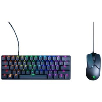 Razer Huntsman Mini 60% klaviatūra RZ03-03390700-R3N1, USB-C, RGB Chroma, Opto-mehāniskā, NORD, Anti-Ghosting, PBT taustiņi (RZ03-03390700-R3N1)