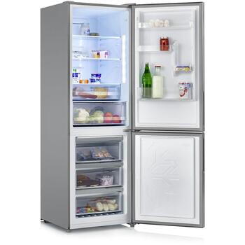 Severin Ledusskapis KGK 8943, 317l, 94l, 223l, 4kg/24h, E, C, NoFrost, LED apgaismojums (8943)