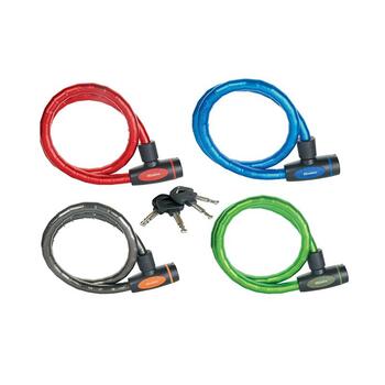 Velo trose ar metāla apvalku un atslēgu 1 m 18 mm 8228EURDPRO MASTERLOCK (8228EURDPRO)