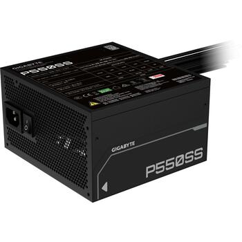 GIGABYTE Datora barošanas bloks GP-P650SS, 550W, 80 PLUS Silver, 120mm ventilators, pilnībā modulārs (GP-P650SS)
