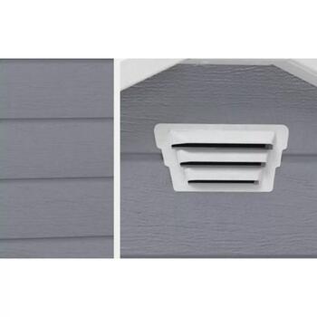 Keter Садовый сарай Manor Pent 6x4 29199514, 183,5x111x200,5см, 42кг, напольная панель, окно, вентиляция, запираемая дверь (29199514)