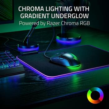 Razer игровая мышь Cobra RZ01-04650100-R3M1, 8500 dpi, USB Type-A, 6 кнопок, оптическая, черная, RGB подсветка (RZ01-04650100-R3M1)