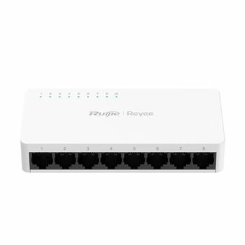 Ruijie Reyee RG-ES08F | 8-портовый 10/100 Mbps Неуправляемый Коммутатор — Белый Корпус (RG-ES08F)