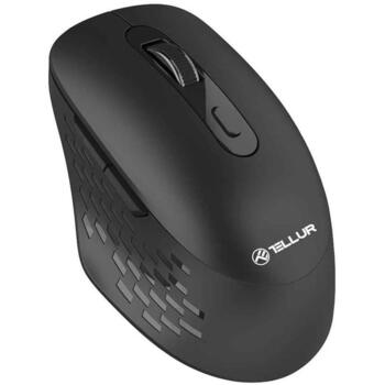 Tellur Glider беспроводная мышь TLL491371, 60г, 6 кнопок, 800/1200/1600 DPI, Bluetooth 5.0, RF 2.4 GHz, тихий клик (TLL491371)