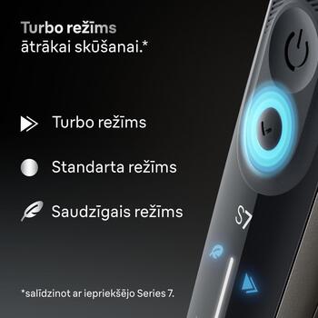 Braun Bārdas skuveklis 72-C1200s, 50min, Li-Ion, 1 skūšanās galviņa, precīzs trimmeris, ūdensizturīgs, ceļojumu futrālis (72-C1200s)