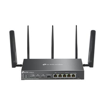 TP-LINK Omada ER706W-4G maršrutētājs, AX3000, 4G+ Cat6, 2402 Mbit/s, 5xLAN, VPN, Wi-Fi 6 (ER706W-4G)