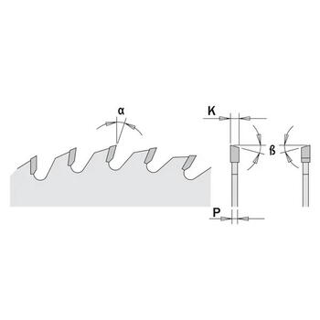 Cmt Zāģripa kokam 292.160.40H, 160mm, 20mm, 40, 2,2mm, 1,6mm, 10°, 15° ATB (292.160.40H)