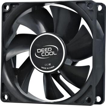 Deepcool Datora ventilators XFAN 80 DP-FDC-XF80, 80mm, 1800RPM, 21.8CFM, 20.3dBA, hidro gultņi (DP-FDC-XF80)