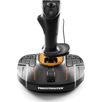 Thrustmaster Джойстик T.16000M FCS 2960773, 4 оси, технология H.E.A.R.T HallEffect, USB, проводной, PC, эргономичный триггер (2960773)