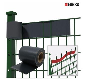 Žoga lamile MIKKO Economy 4,75x3500cm RAL8017, brūna + 28 gab. turētāji 26019905 (26019905)