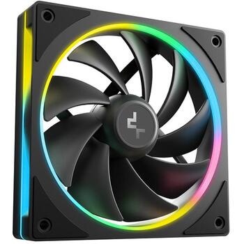 Deepcool Korpusa ventilators FL12 SE 3IN1 R-FL12SE-BKAPN3-G, 120 mm, 50.74 cfm, 28.67 dBA, 3 ventilatori, PWM atbalsts (R-FL12SE-BKAPN3-G)