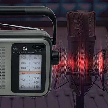 Manta Портативное радио MARDI919BK, 230V, 0.5kg, FM/AM, USB-C, разъем для наушников, телескопическая антенна (MARDI919BK)