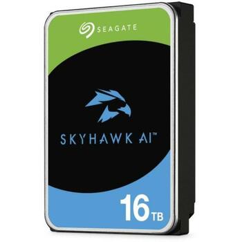 Seagate HDD ST16000VE004 16TB 7200RPM 512MB, SATA III, 64 HD kamerām, 32 AI kanāli, 260 MiB/s (ST16000VE004)