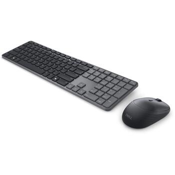 Dell Pro 7 Slim klaviatūra un pele KM726, bezvadu, Bluetooth, melna, Iekļauta pele, Estu izkārtojums (580-BDHM)