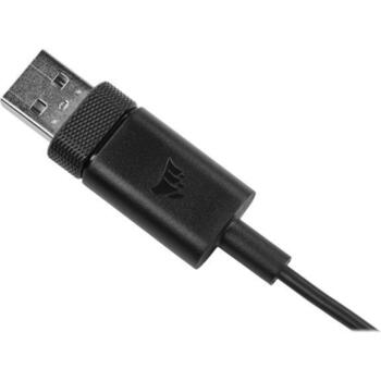 Corsair игровая мышь KATAR PRO CH-930C011-EU, 12400 dpi, USB Type-A, 6 кнопок, 69 г, оптический сенсор, 2 зоны RGB, ножки PTFE (CH-930C011-EU)