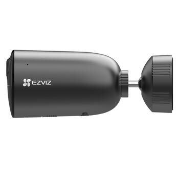Ezviz EB3 3MP 2K Wi-Fi уличная IP65 умная аккумуляторная камера безопасности MicroSD / ночное видение серебристый (CS-EB3-3MP)