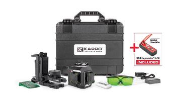 Kapro krustlīniju nivelieris Maestro 3D ar zaļo staru (963G-SD)