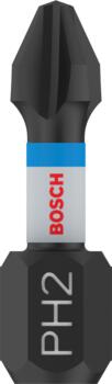 PRO Impact PH skrūvgriežu uzgaļi, izturīgi un augstas slodzes, 25 mm, 2608522403, BOSCH (2608522403)