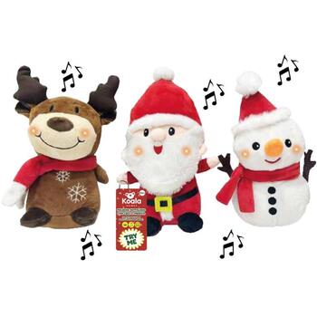 Koala Games G2586 Christmas Danging, Singins & Lighting Plushes 24 cm (G2586)