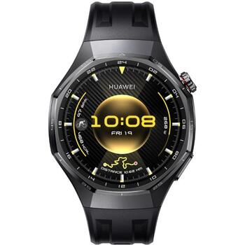 Huawei Умные часы WATCH GT 6 Pro 46mm 55020FTU, 1.47 дюйма, GPS, AMOLED, водонепроницаемые, черные, 21 день (55020FTU)