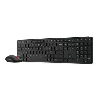 Lenovo Комплект клавиатуры и мыши Multi-Mode Pro 6000 4X31S04853, Bluetooth 5.3, 7 кнопок, беспроводной, черный (4X31S04853)