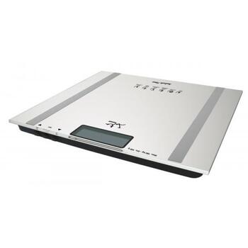Jata Elektroniskie personiskie svari 532, 180 kg, 100 g, LCD, 310 mm, 190 mm, 2xAAA, 12 atmiņas ieraksti, neslīdoša virsma (532)