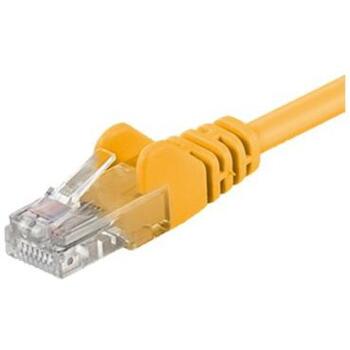 Goobay CAT 5e патч-кабель 95556, 1.5м, желтый, RJ45 мужской (8P8C), RJ45 мужской (8P8C), формованный, CCA проводники (95556)