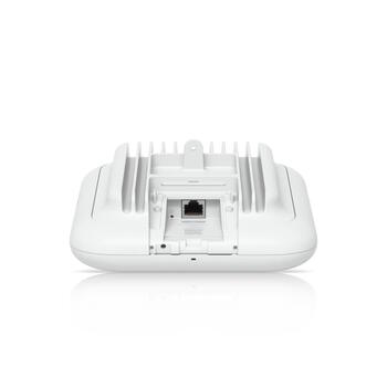 Wi-Fi 7 āra piekļuves punkts ar IP67 izturīgu korpusu 6 spatial streams 465 m² pārklājums integrēta virziena “super” antena PoE+ 2.5 GbE U7-Pro-Outdoor Balts Ubiquiti (U7-PRO-OUTDOOR)