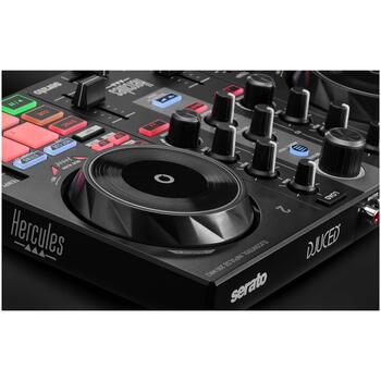 Hercules DJ обучающий комплект MK2 4780949, 2-канальный, USB подключение, колонки, выход для наушников (4780949)