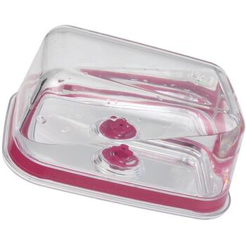 Jata Контейнер для еды HREC4201, 800ml, 17cm, 12.5cm, 8cm, Силикон, Стекло, Крышка с вакуумной функцией (HREC4201)