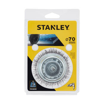 Apļveida birste, raupja Ø75mm.1.gb STA36040-XJ Stanley (STA36040-XJ)
