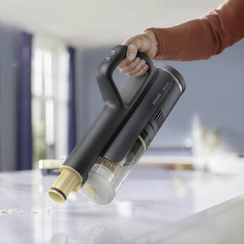 Philips 7000 серия AquaTrio XW7264/11, 21.6 V, 4.5 кг, беспроводной, 3-в-1 пылесос, циклон/фильтрация, 30 мин (XW7264/11)