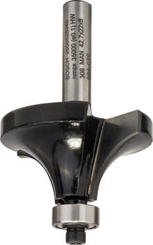 Noapaļošanas frēze HM R=15 mm, divpusējā, Rokas frēzēm, malu frēzēm NOAPAĻOŠANAS FRĒZE STANDARD FOR WOOD, 2608628345, BOSCH (2608628345)