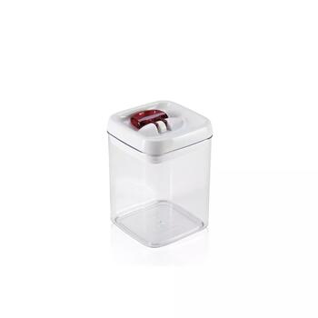 Leifheit Fresh&Easy контейнер для продуктов 1031211, 1,6л, 12,5x12,5x17,5см, герметичный, открывание одной рукой (1031211)