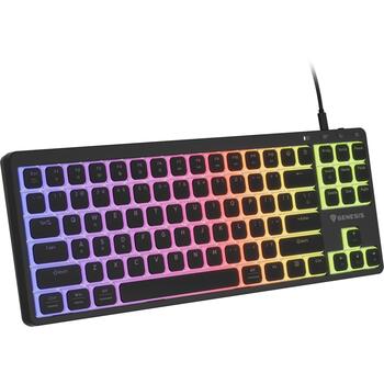 Genesis клавиатура Thor 430 TKL NKG-2345, проводная, USB-A, USB-C, механическая, линейная, RGB, US, черная, 87 клавиш (NKG-2345)