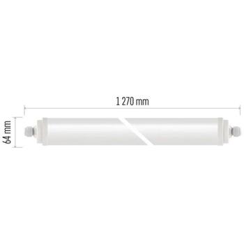 Emos LED пылезащитная лампа ZT4420, 34 W, 4100 lm, IP65, нейтральный белый, 120°, 50/60 Hz, 220–240 V, 150 mA (ZT4420)