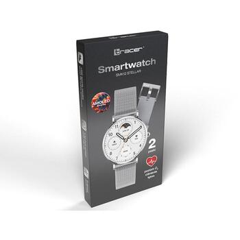 Tracer Умные часы TRAFON47565, 1.32'', 466x466, 128MB, 5 ATM, Bluetooth, JL7012, подсчет шагов, датчик сердечного ритма (TRAFON47565)