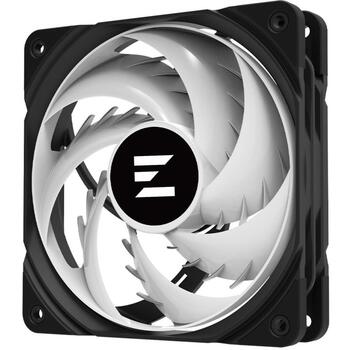 Zalman ZM-AF120 ARGB BLACK, 120mm корпусный вентилятор, 600-2000 об/мин, 69,12 CFM, 2,01 мм H2O, гидроподшипник, 4-контактный (ZM-AF120 ARGB BLACK)
