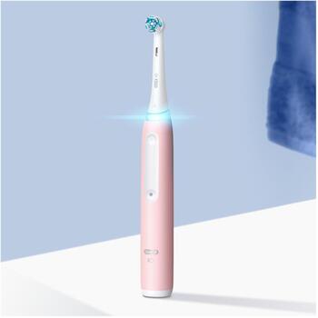 Braun Elektriskā zobu birste Oral-B iO Series 3 8006540731222, rozā krās., 1 galviņa, 3 režīmi, akumulators, uzlādes statīvs (8006540731222)
