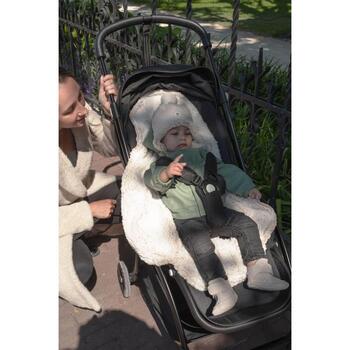 Lodger Bunker Folklore Fleece всесезонный спальный мешок BK 330, 0-36 мес., 100% полиэстер, фиолетовый, осень/зима (BK 330)
