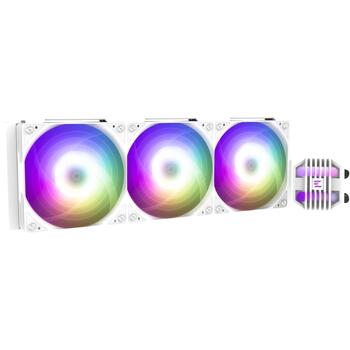Zalman ALPHA2 SE A24 WHITE, 240mm, 2x120mm, 800-2000 RPM, ARGB, PWM, Intel LGA 1851/1700/1200/115X, AMD AM5/AM4, 320W TDP (ALPHA2 SE A24 WHITE)