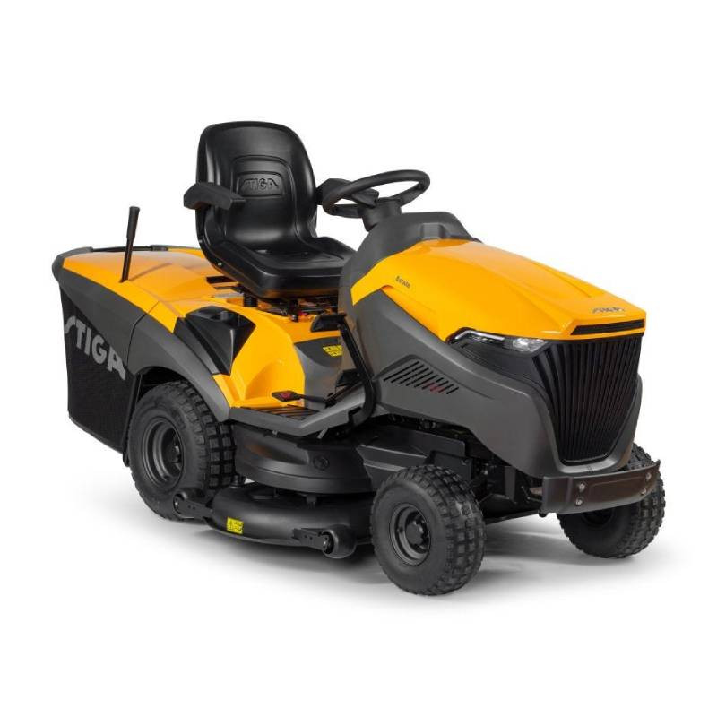 Бензиновый садовый трактор для больших газонов мощный Honda 688cc 13.4kW 122см до 8000м² с травосборником Estate 9122 W STIGA (2T1310381/ST2)