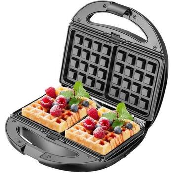 Adler tosteris, CR 3057, 1200 W, 220-240 V, 50 Hz, LED indikatori, melns/sudrabs, nelīpoša pārklājuma (CR 3057)