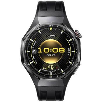Huawei Умные часы WATCH GT 6 Pro 46mm 55020FTU, 1.47 дюйма, GPS, AMOLED, водонепроницаемые, черные, 21 день (55020FTU)