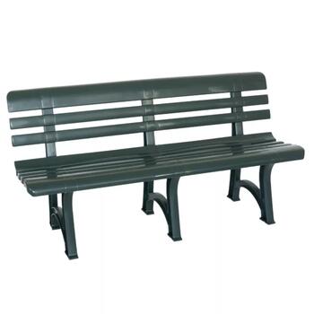 Bica Dārza sols Olimpia 16895, 150x53x77cm, zaļš, 110kg, 41cm, polipropilēns, stikla šķiedra (16895)