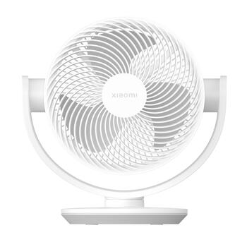 Viedais galda ventilators Smart Desktop Air Circulation Fan EU 18 W 20 cm diametrs ar 100 ātrumiem un oscilāciju balts BHR9872EU Xiaomi (BHR9872EU)
