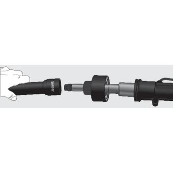Yato набор инструментов для снятия и установки наконечника рулевой тяги YT-06155, 4 шт, 30-45 мм, углеродистая сталь, рукоятка (YT-06155)