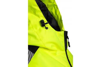 Hogert MILA сигнальная куртка HT5K347-2XL, 2XL, 180 g/m², OXFORD 300D с PU покрытием, съемный капюшон, EN ISO 20471 класс 2 (HT5K347-2XL)