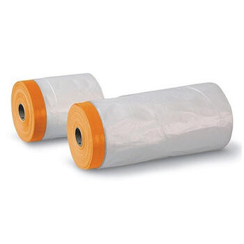 Krāsotāju lente ar plēvi, zelta CQ F-HDPE 7my 55cmx25m C10cm, 96785099 COLOR EXPERT (96785099)